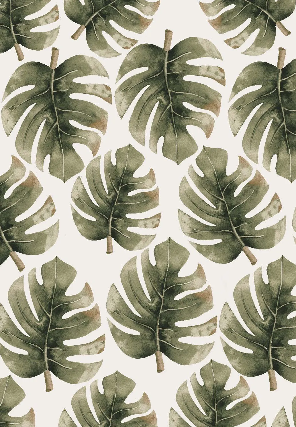 Wilton rug - Falling Leaves (green)