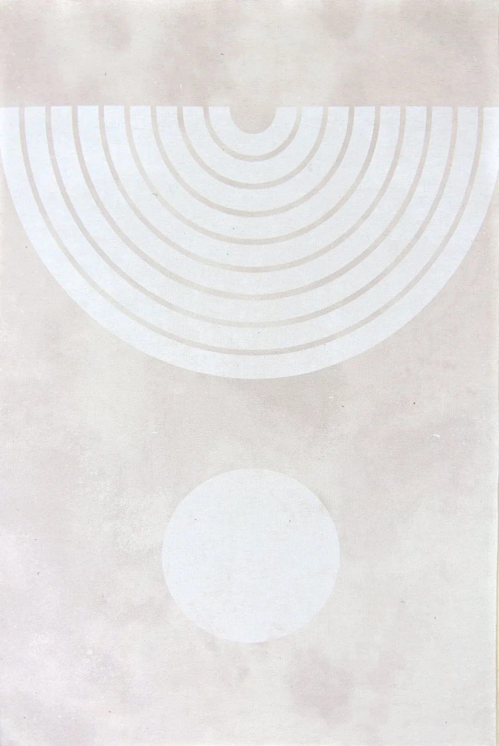 Wilton rug - Dole (beige/white)