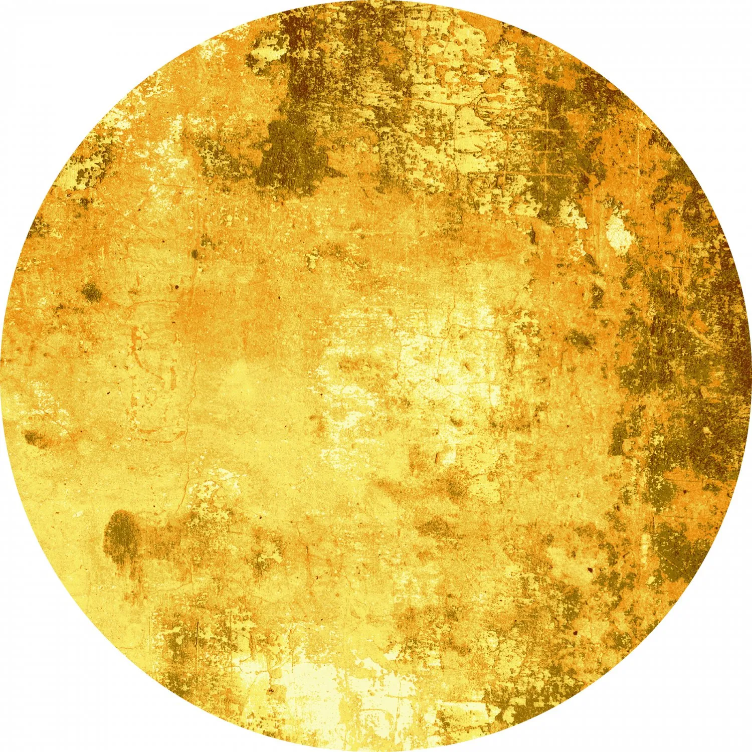 Round rug - Salitto (gold)