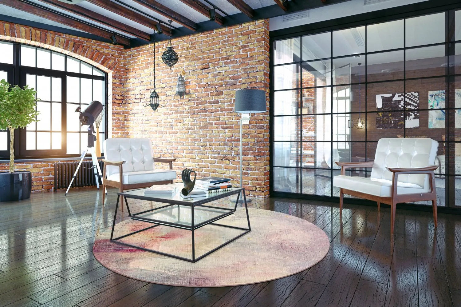 Round rug - Mogoro (multi)