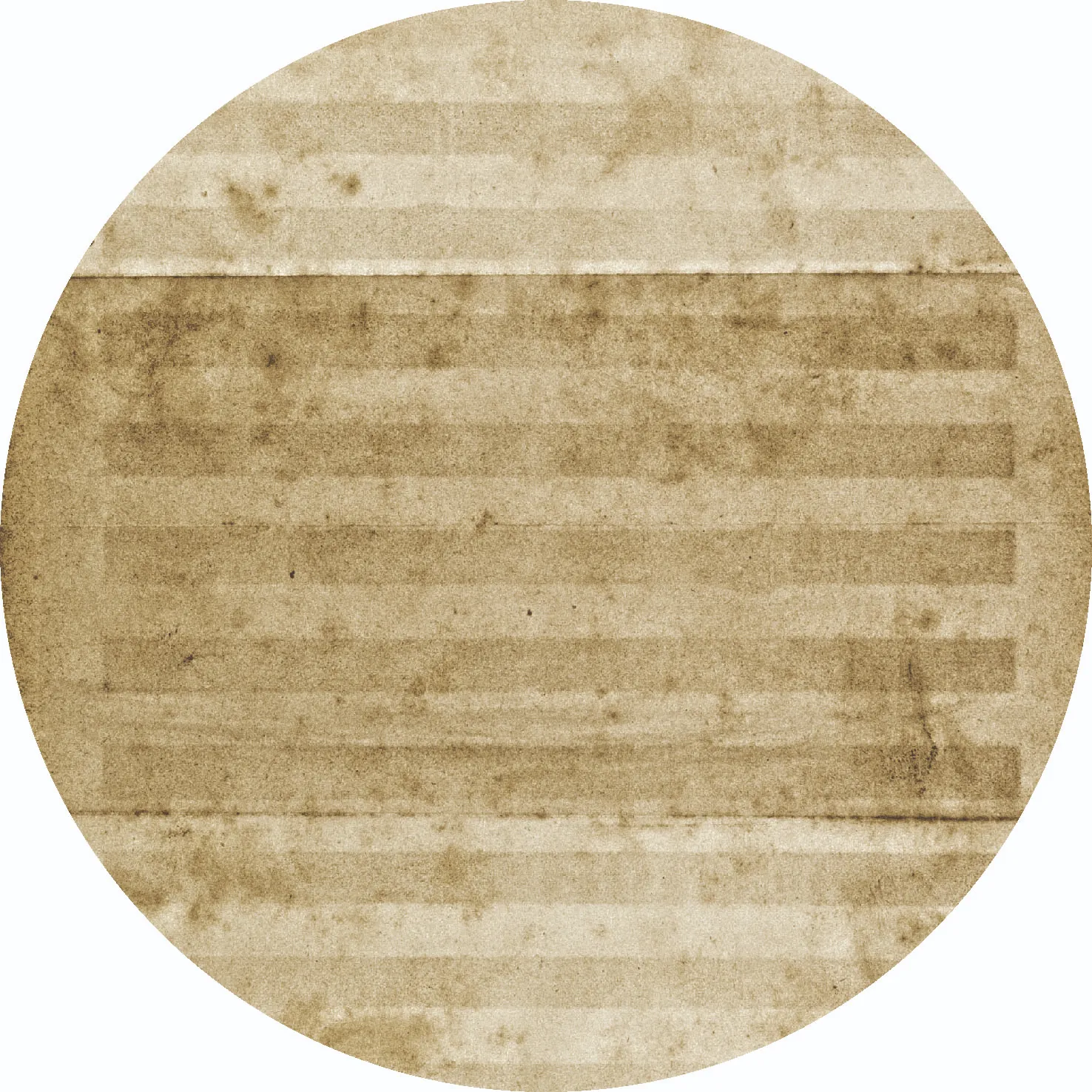 Round rug - Lumio (beige)