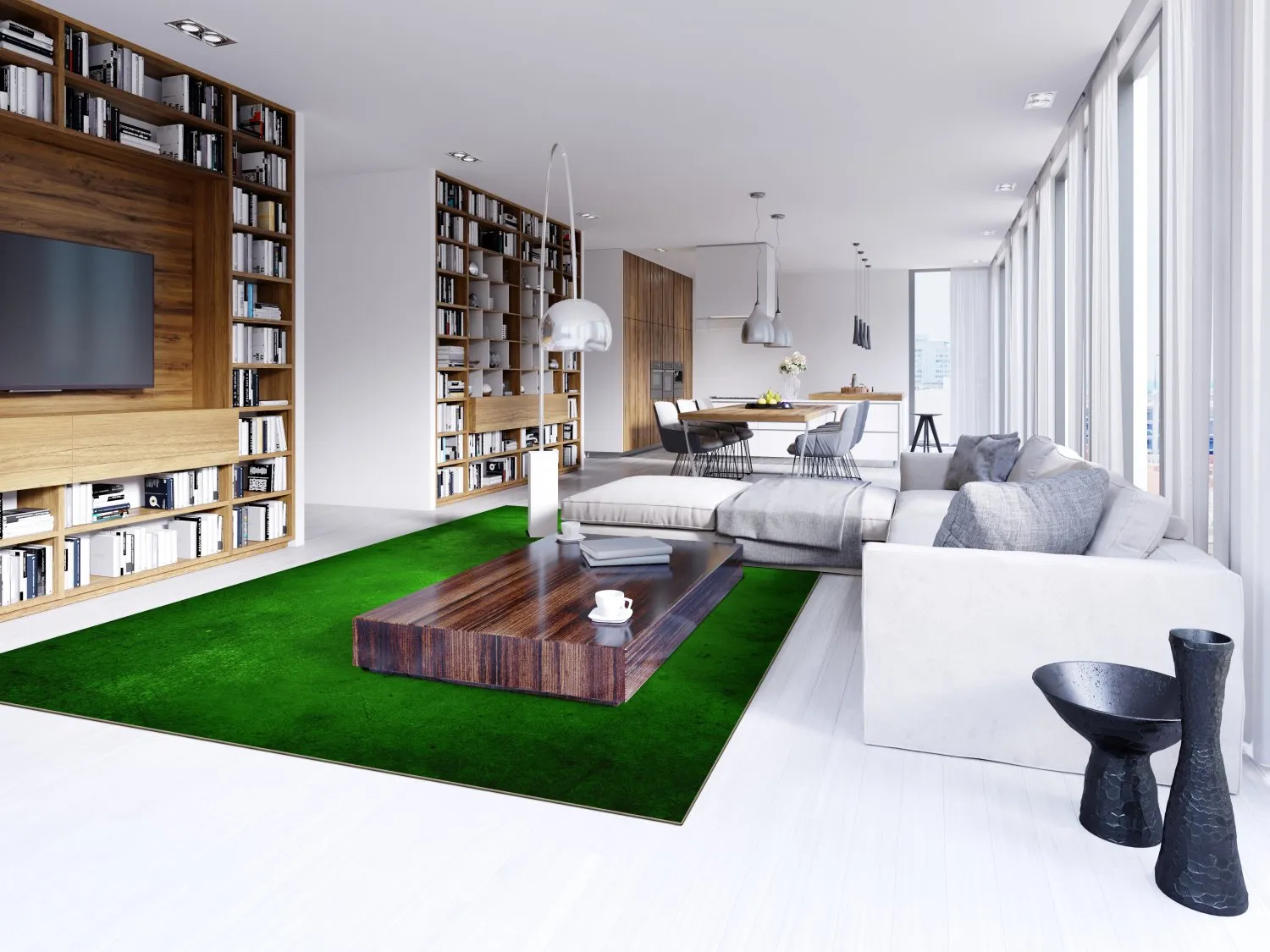 Wilton rug - Anzio (green)