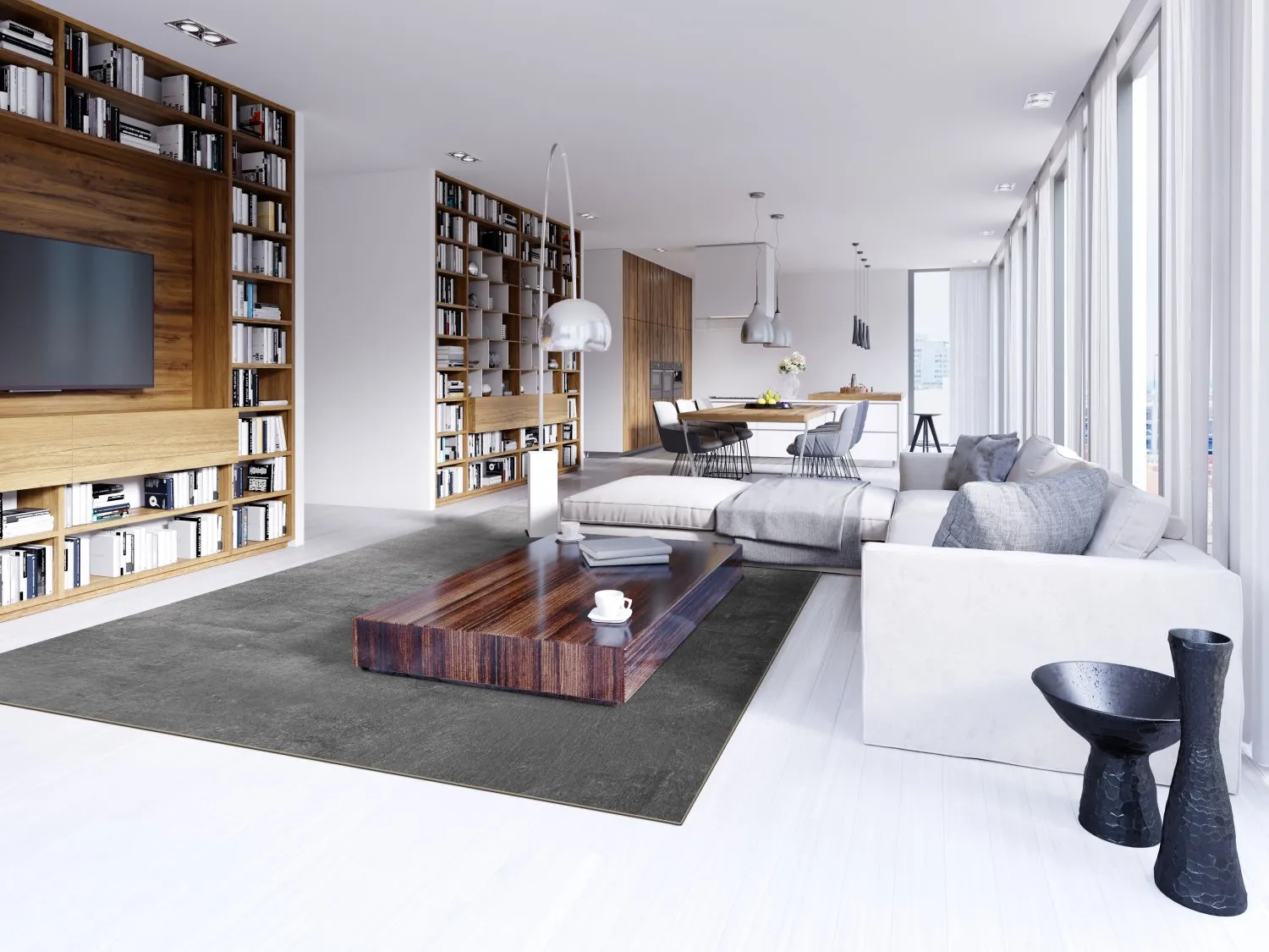 Wilton rug - Artena (grey)
