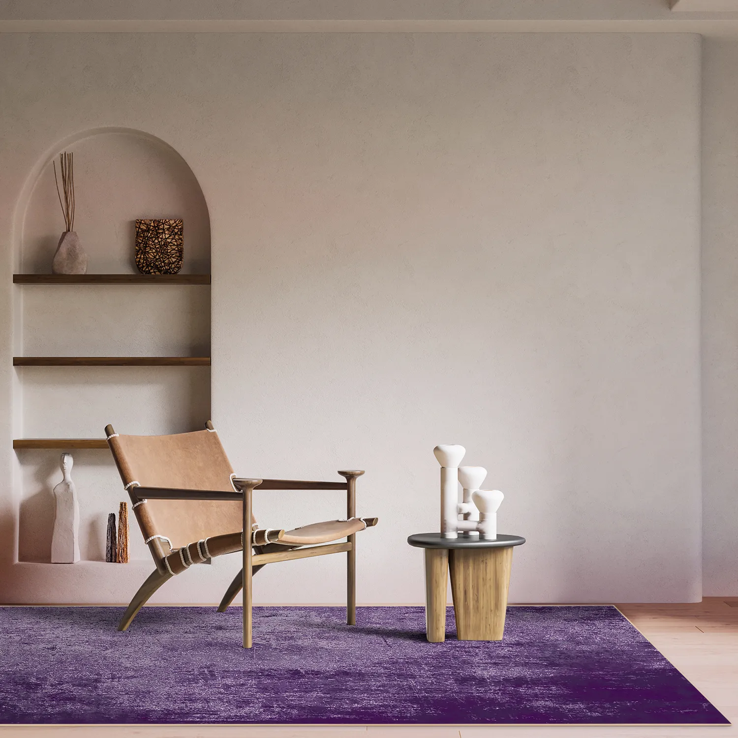 Wilton rug - Lynton (purple)
