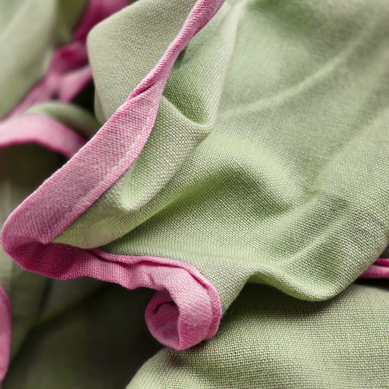 Cotton tablecloth - Yrsa (green)