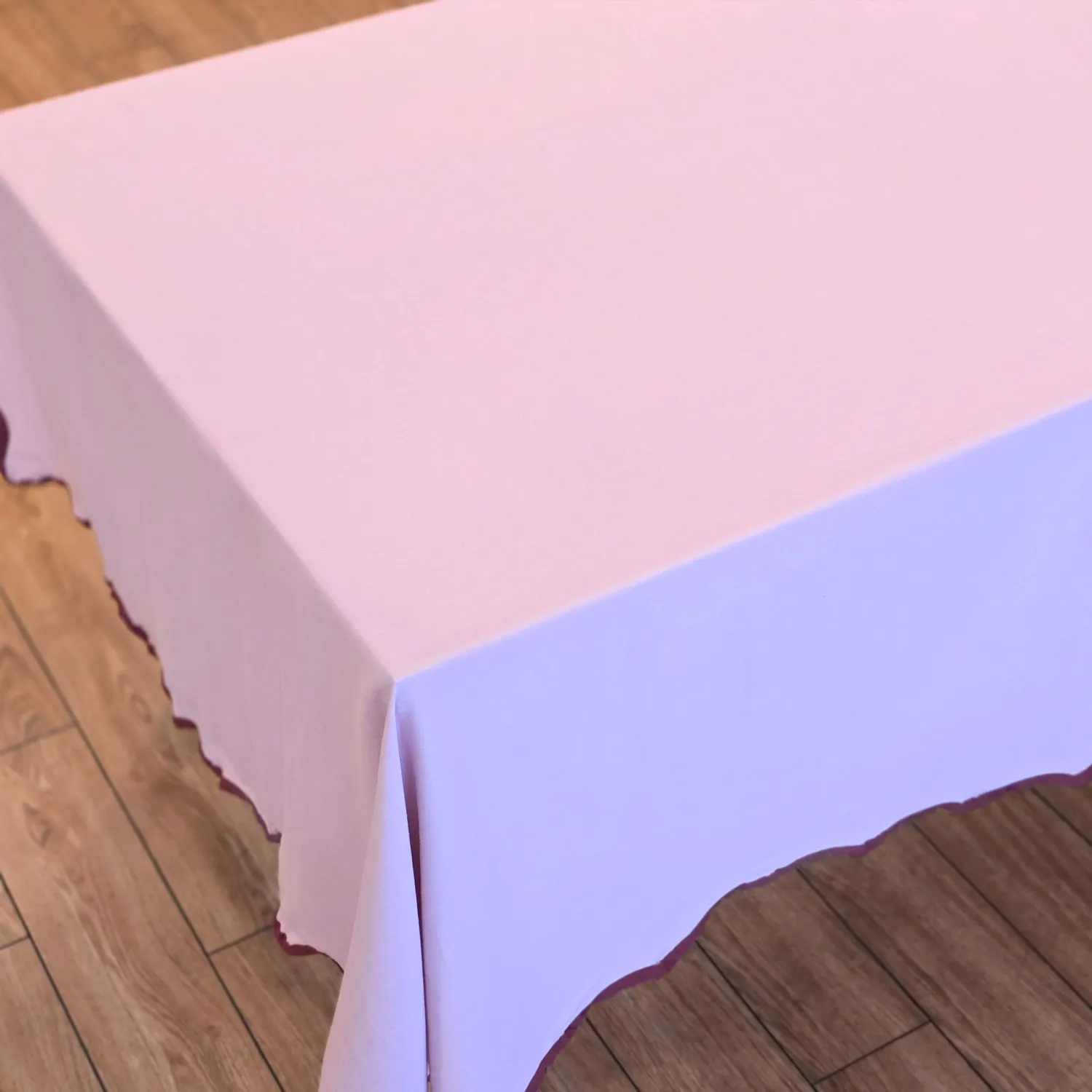 Cotton tablecloth - Yrsa (pink)