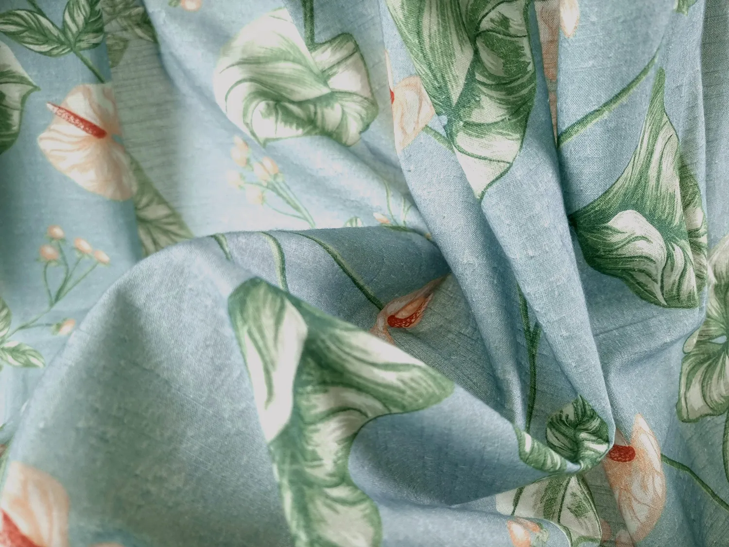 Cotton tablecloth - Adella (turquoise)