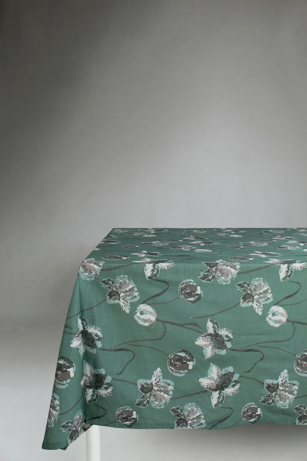 Cotton tablecloth - Alegria (green)