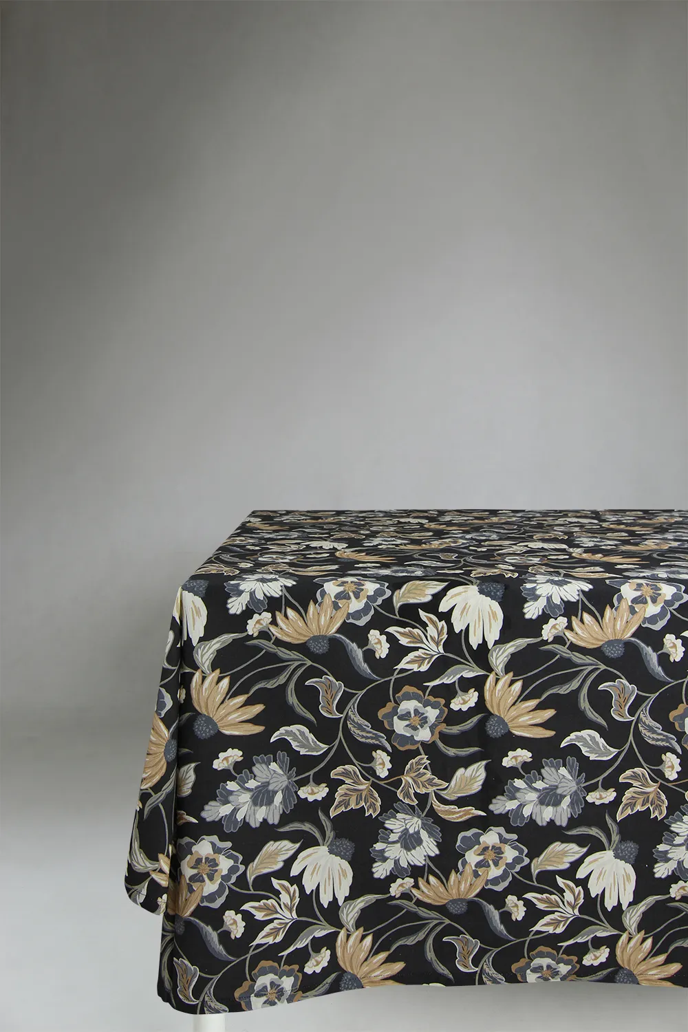 Cotton tablecloth - Mathilde (blue)