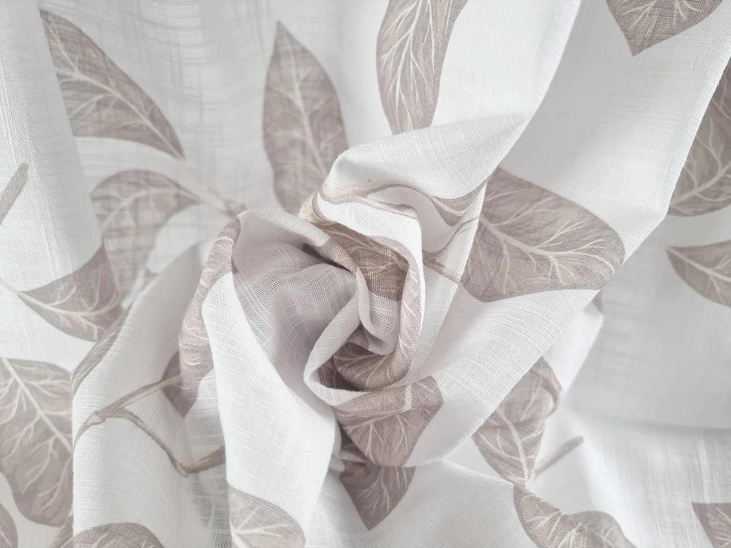 Cotton tablecloth - Morris (beige)