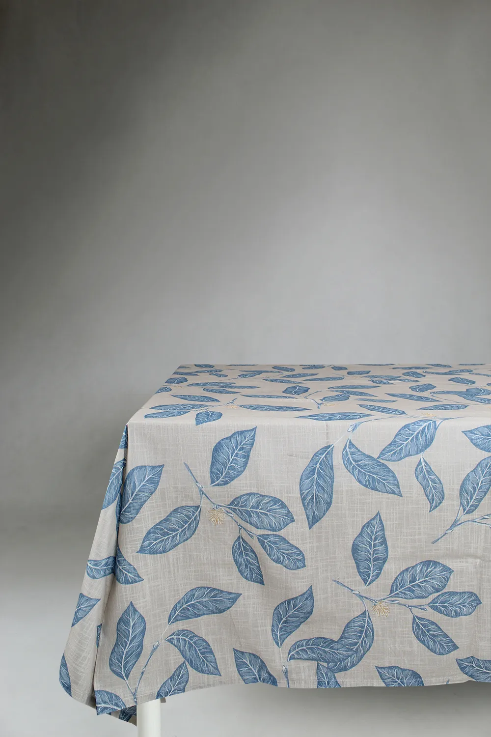 Cotton tablecloth - Morris (blue)