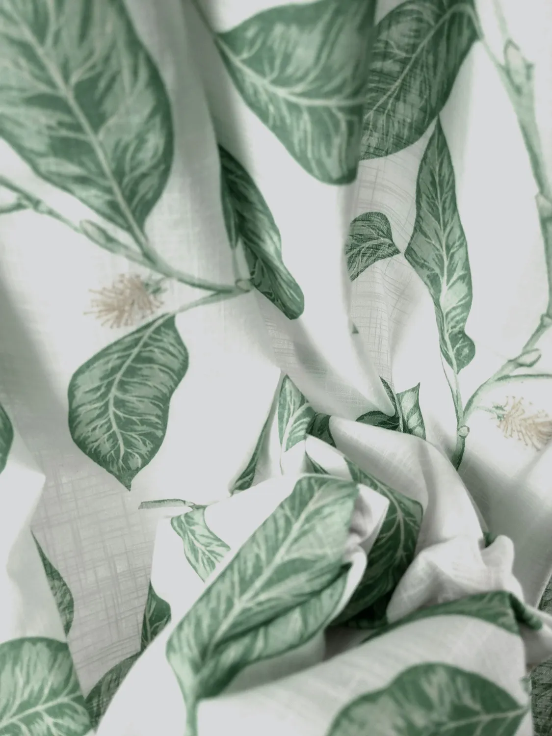 Cotton tablecloth - Morris (green)