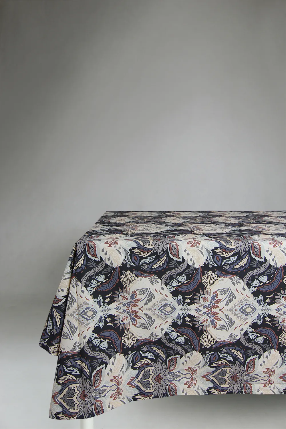 Cotton tablecloth - Paula (blue)