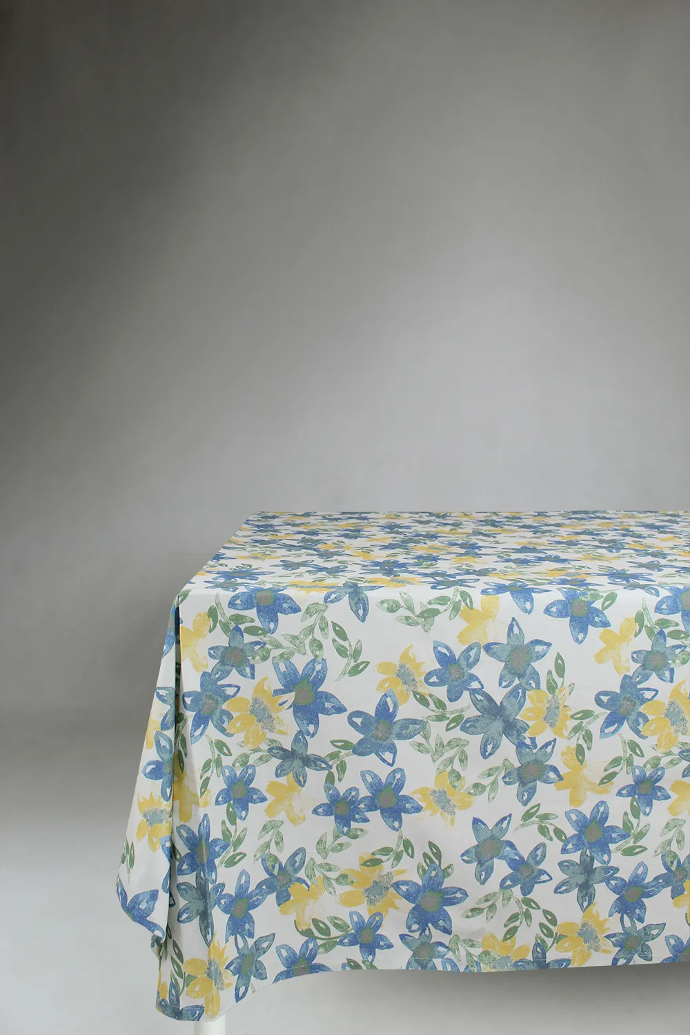Cotton tablecloth - Petite (blue)