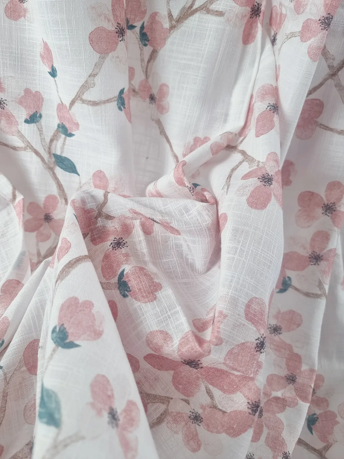 Cotton tablecloth - Pia-Li (pink)