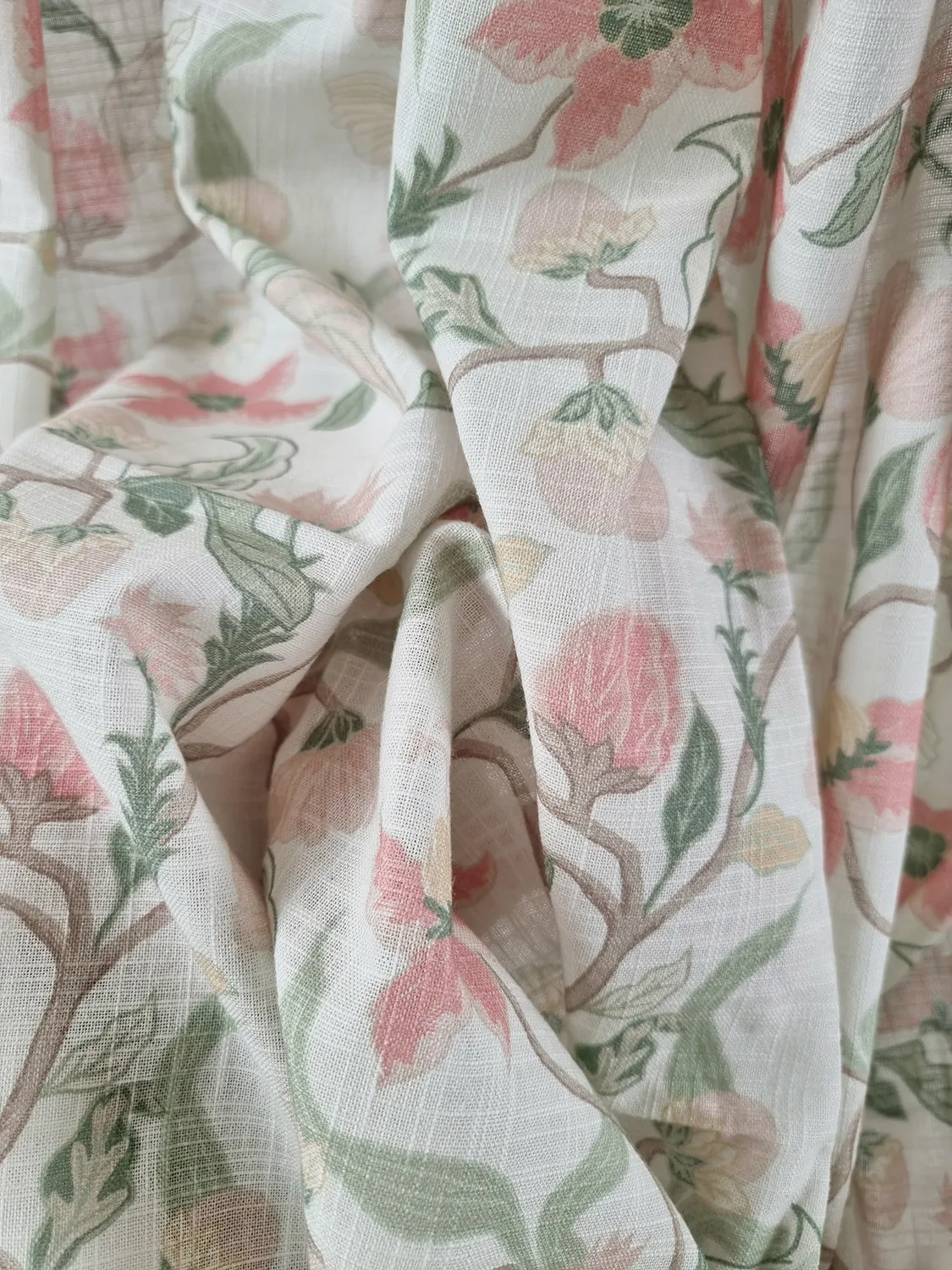 Cotton tablecloth - Sollan (pink)