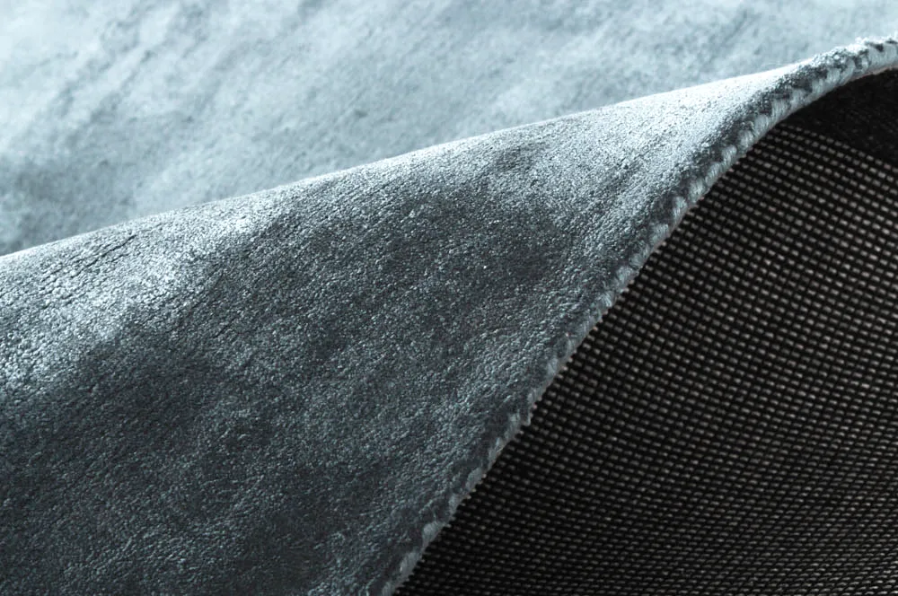Viscose rug - Jodhpur Special Luxury Edition (blue/grey)