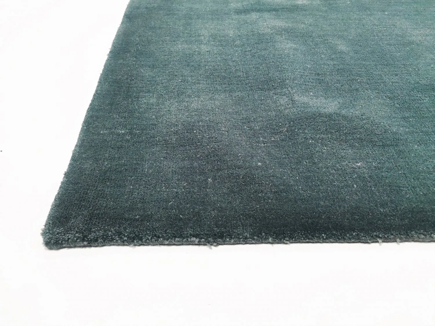 Recycled PET with viscose look (steel blue)