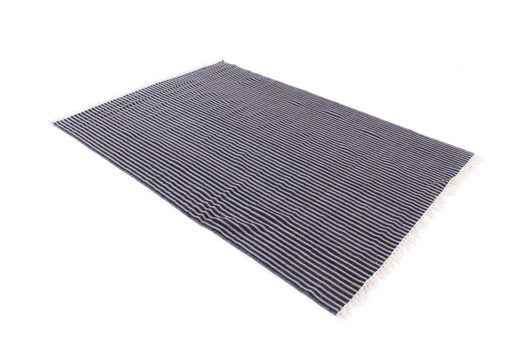 Rag rugs - Eila (grey/grey-black)