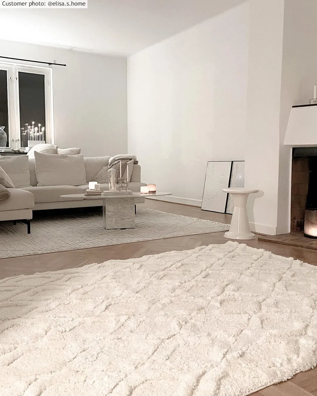 Shaggy rugs - Everett (offwhite)