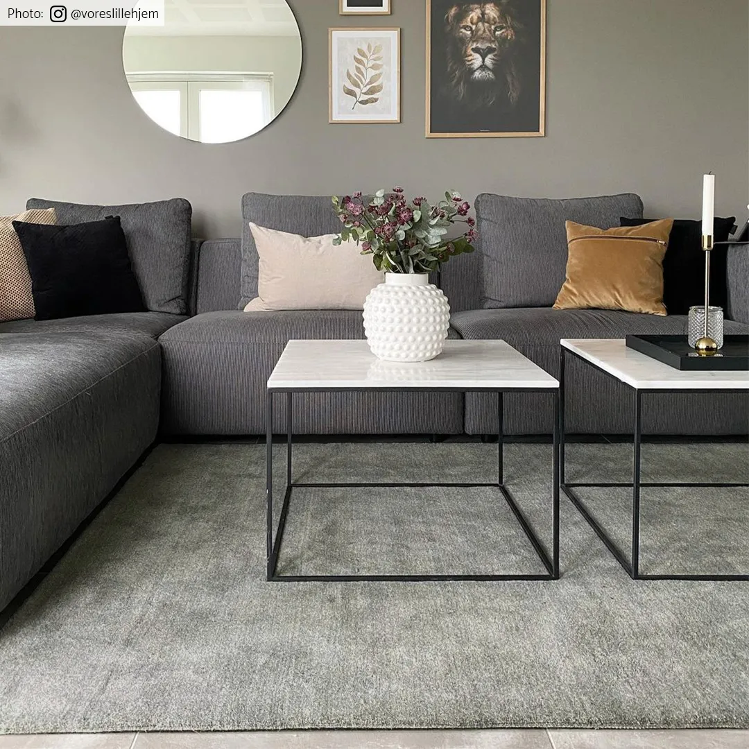 Wool rug - Ella (grey)