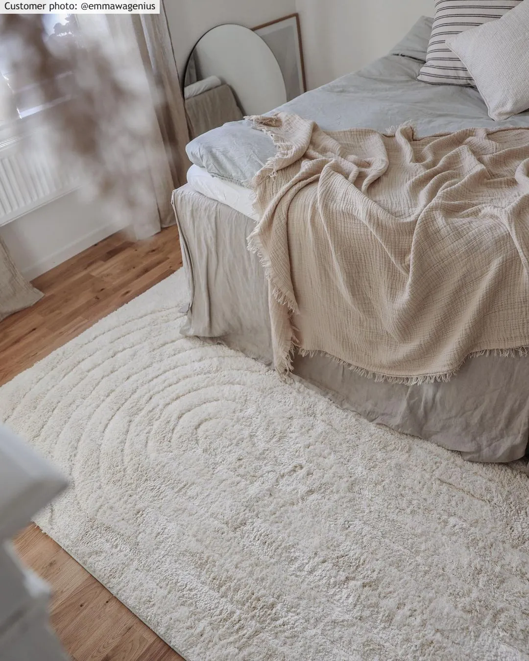 Shaggy rugs - Evora (offwhite)