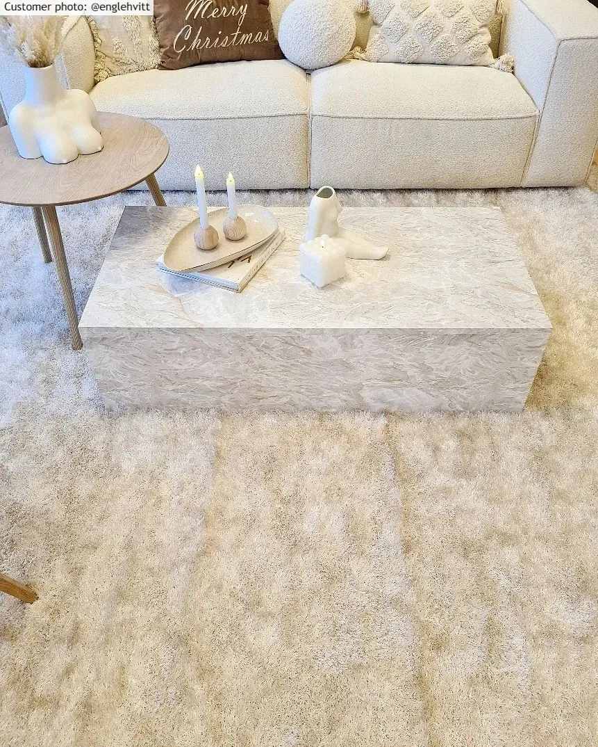 Shaggy rugs - Cosy (white)