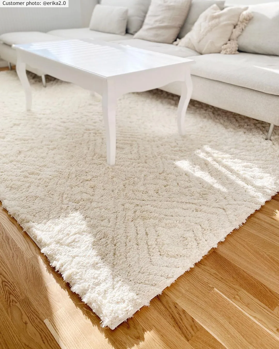 Shaggy rugs - Stettin (offwhite)