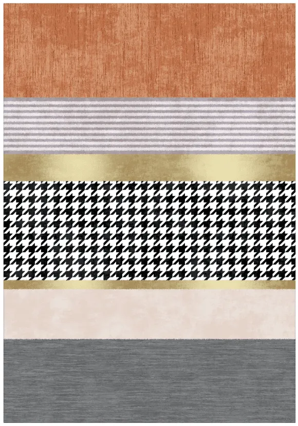 Wilton rug - Esme (orange/multi)