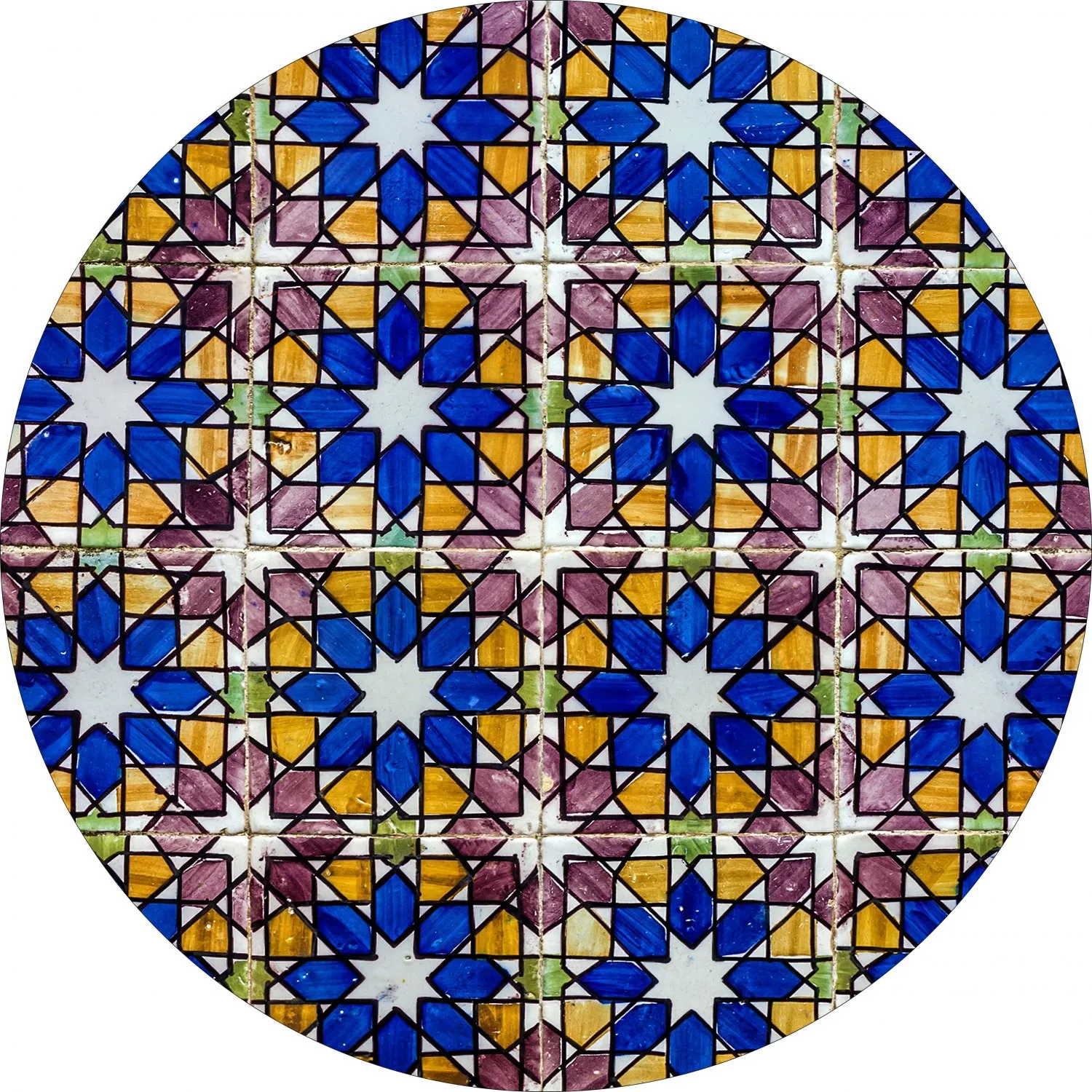Round rug - Rei (multi)