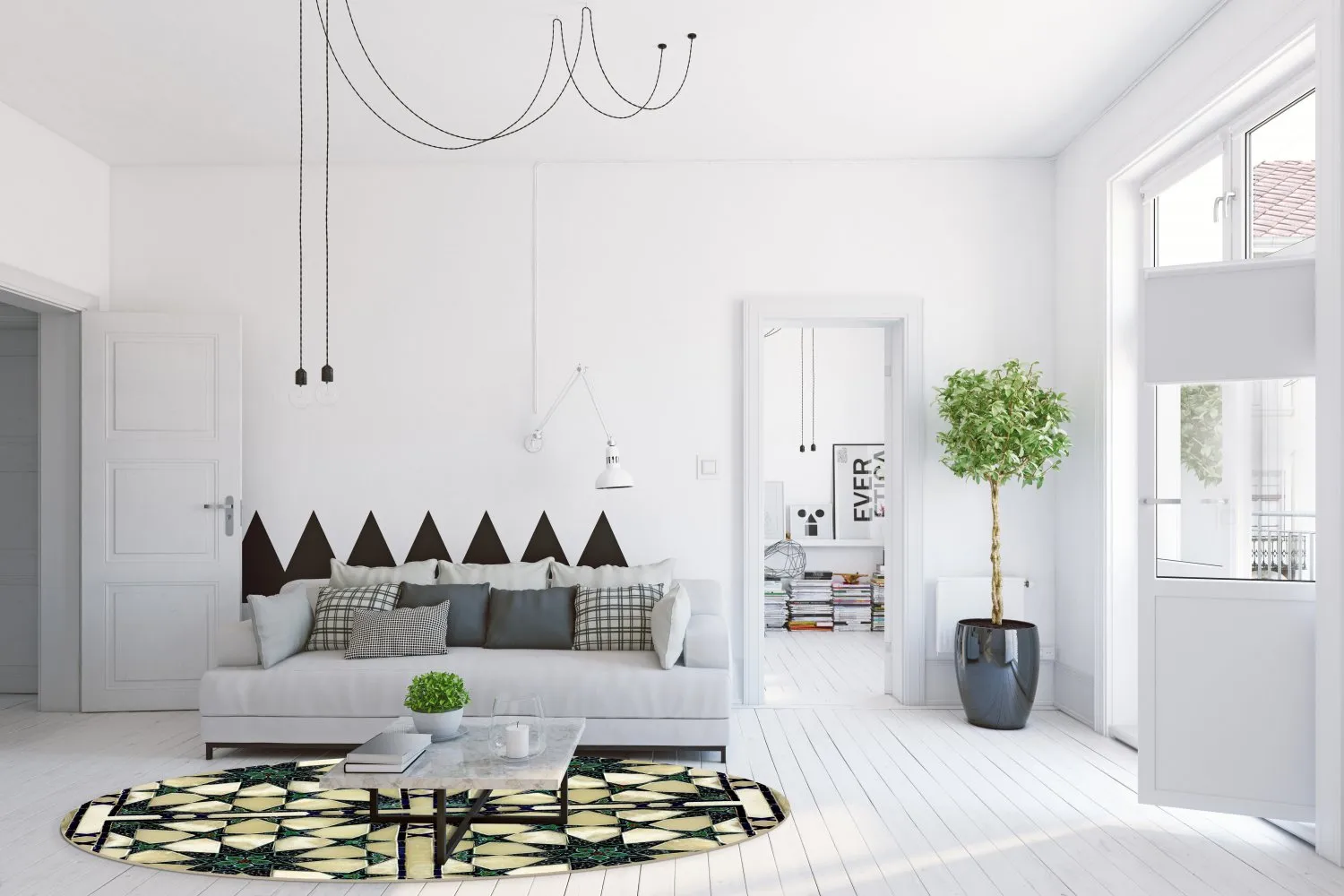 Round rug - Pino (multi)