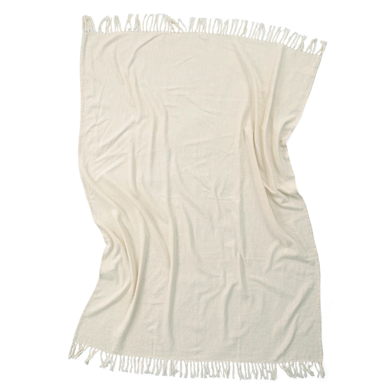 Throws - Veya cotton throw (cream)