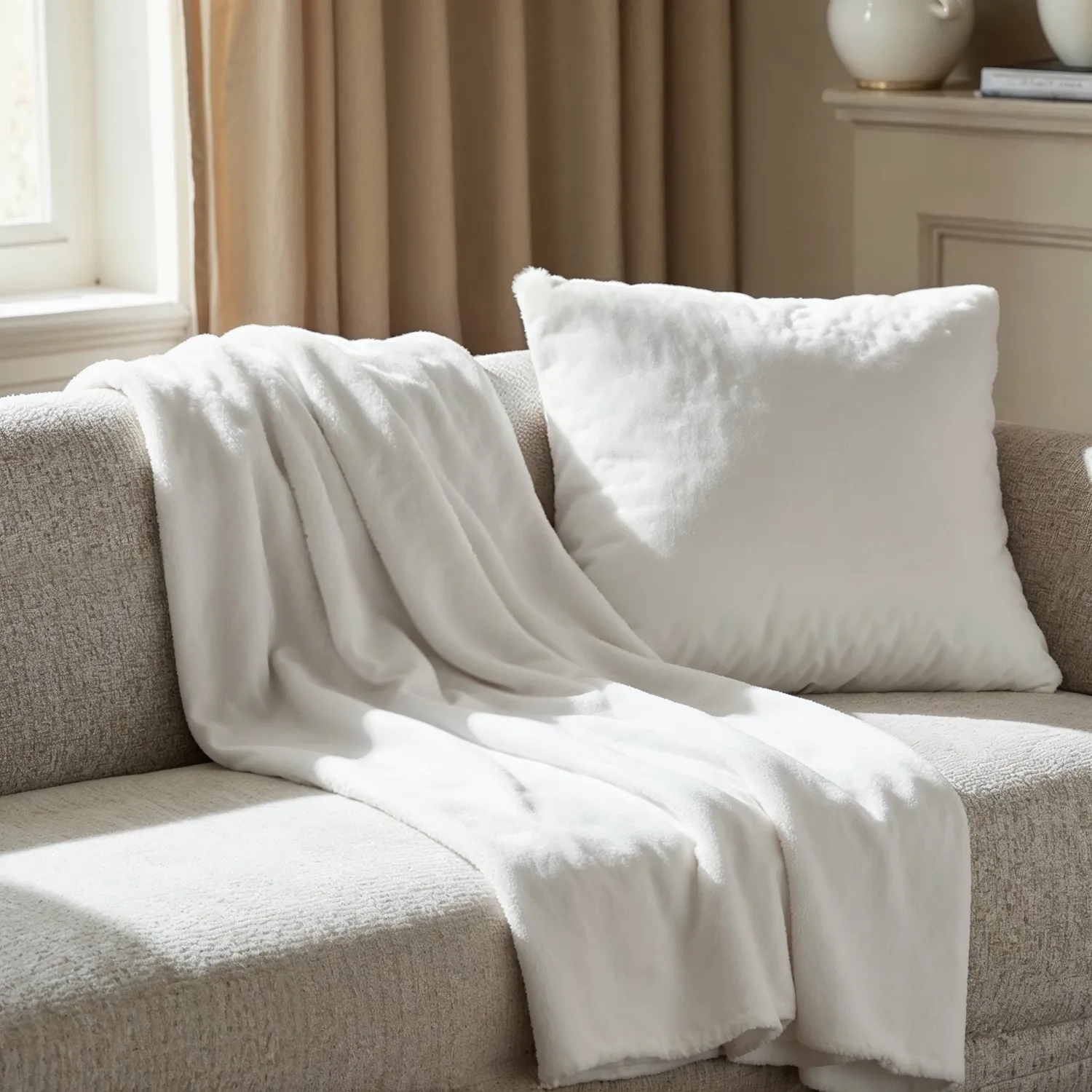 Throws - Aranga Super Soft Throw (white)