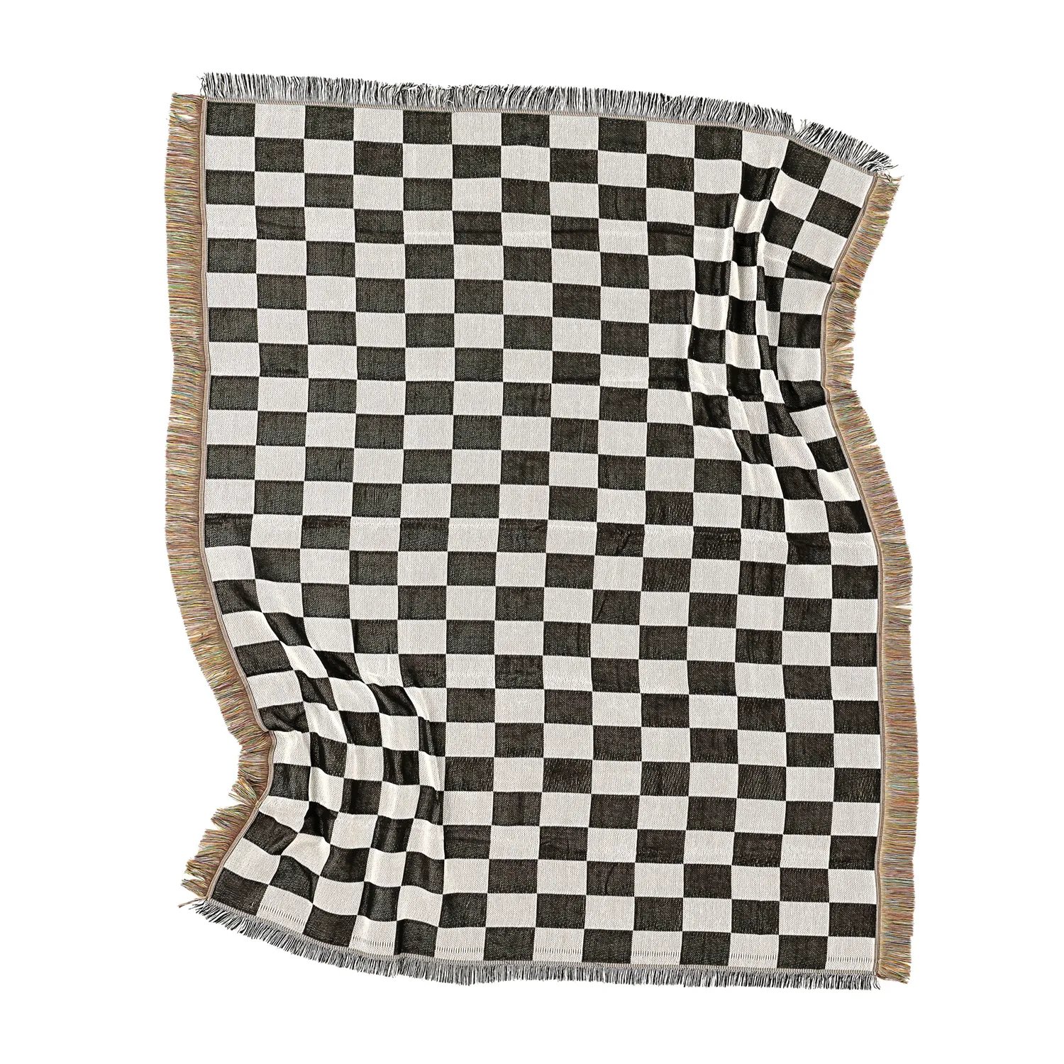Throws - Wallace Tapestry Blanket (black/white)