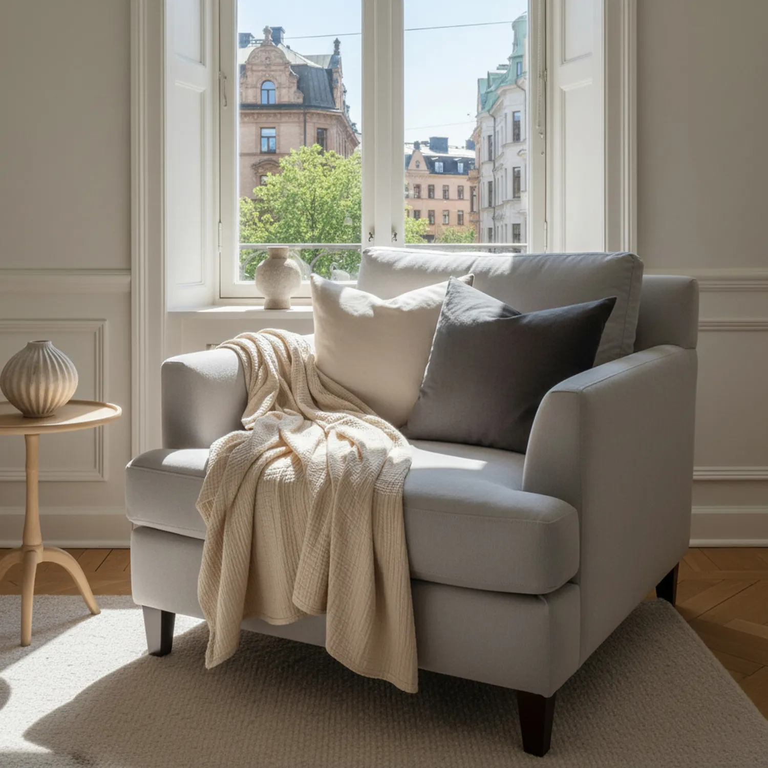 Blankets - Vanja Throw (beige)