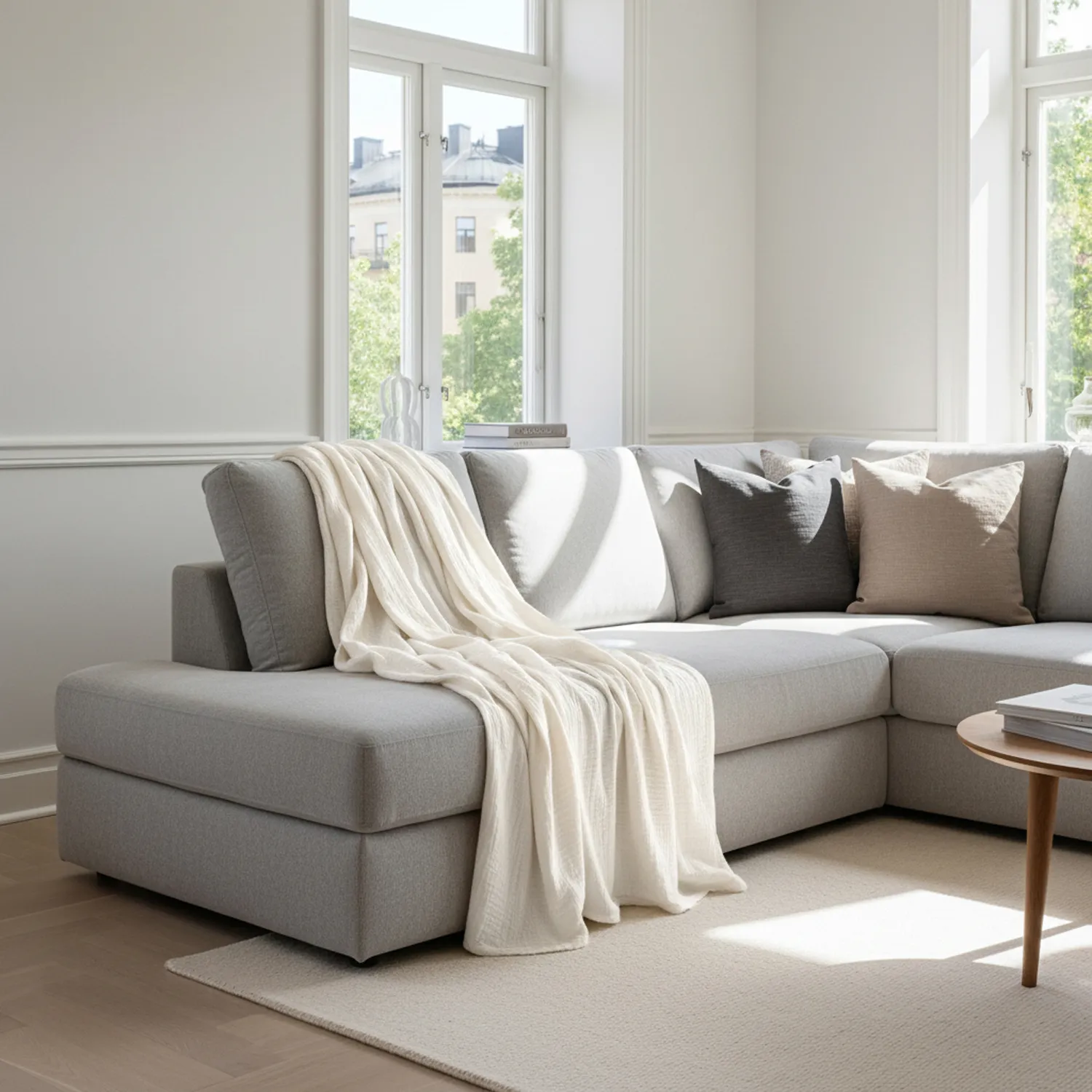 Blankets - Vanja Throw (cream)