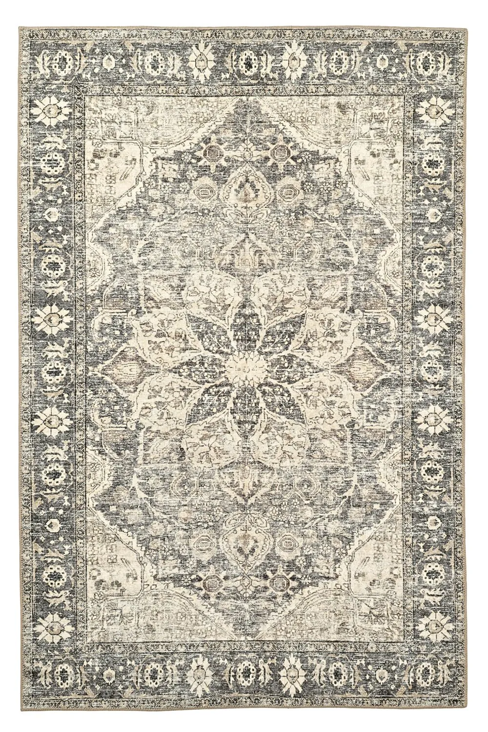 Flatweave rug - Alvand (black)