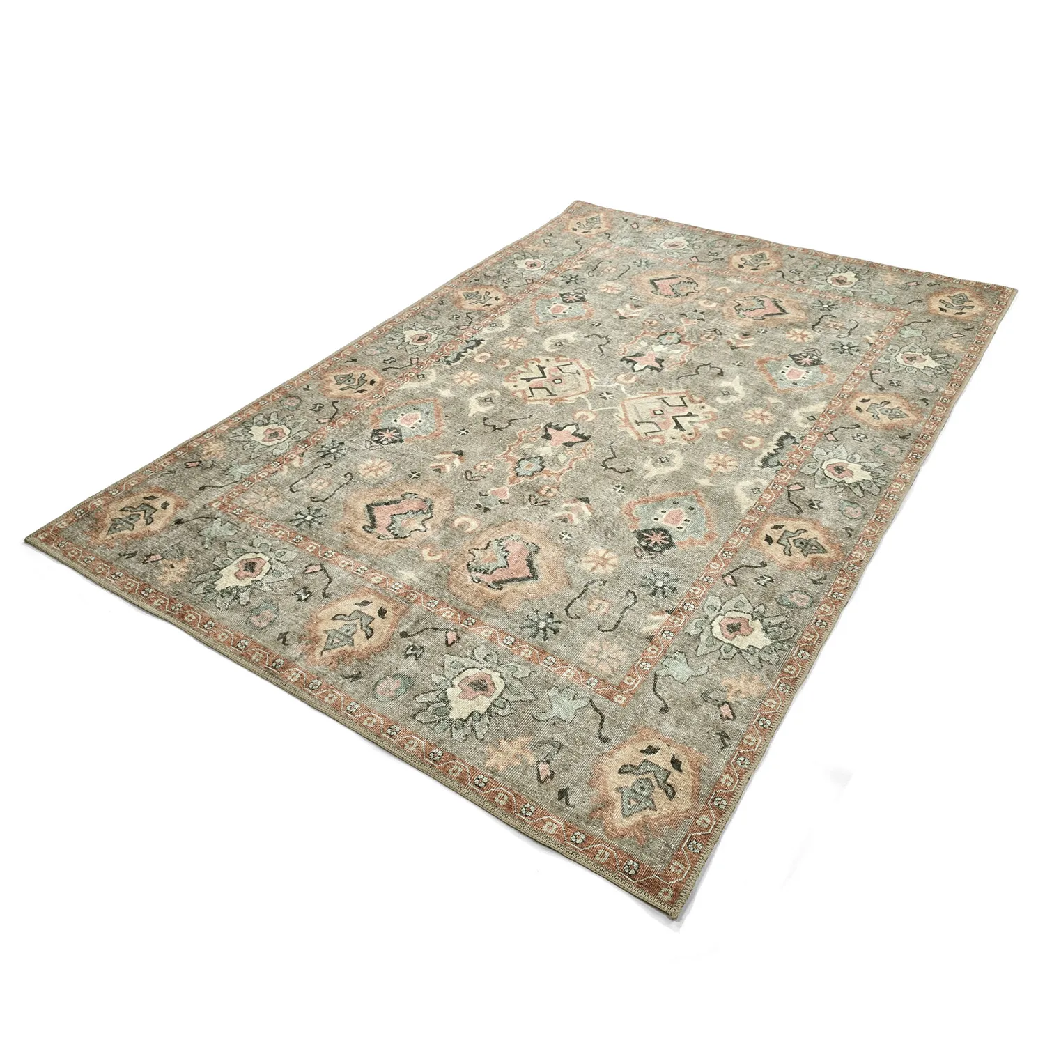 Flatweave rug - Amena (blue)