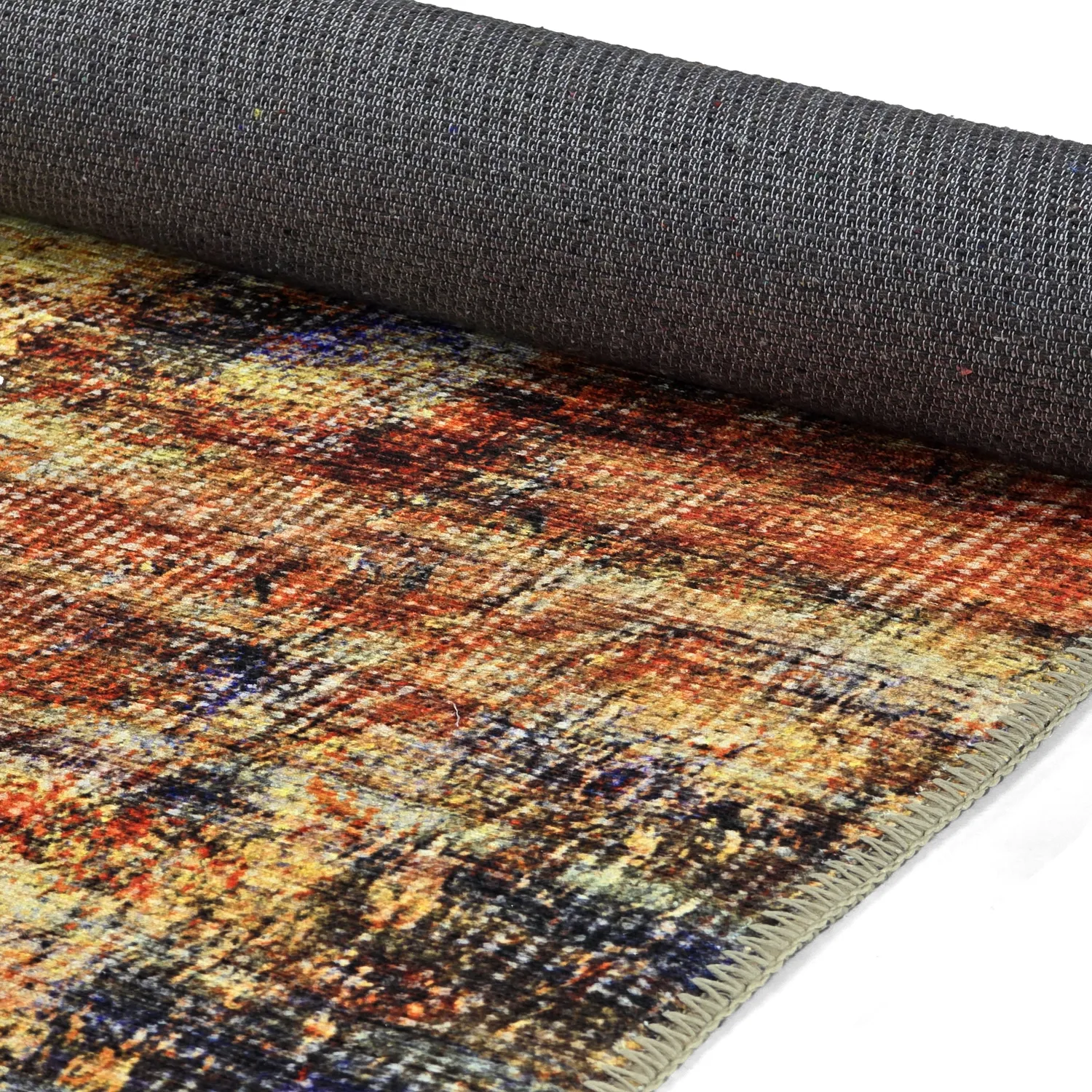 Flatweave rug - Bechar (red/multi)