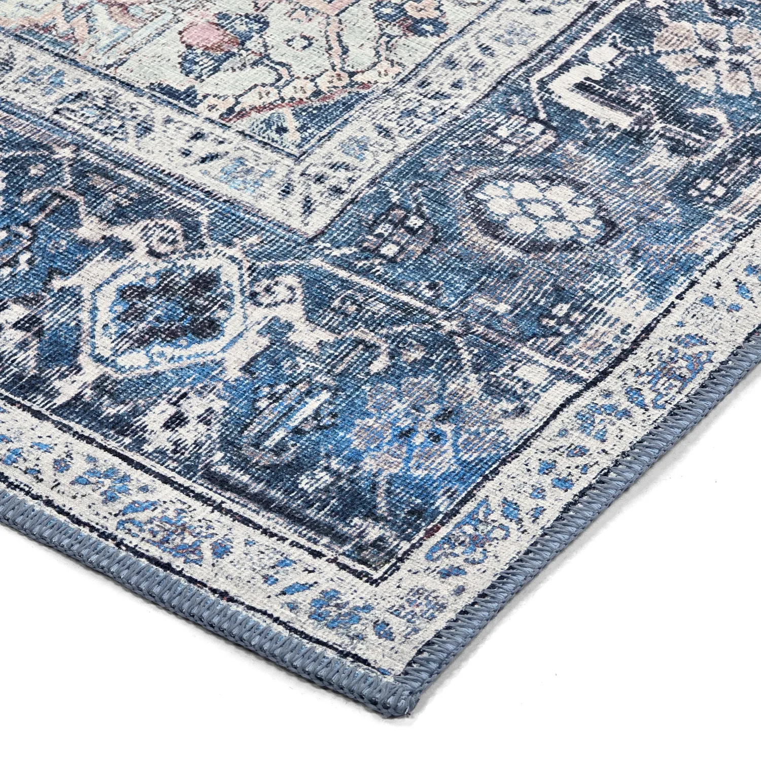 Flatweave rug - Birjand (blue)