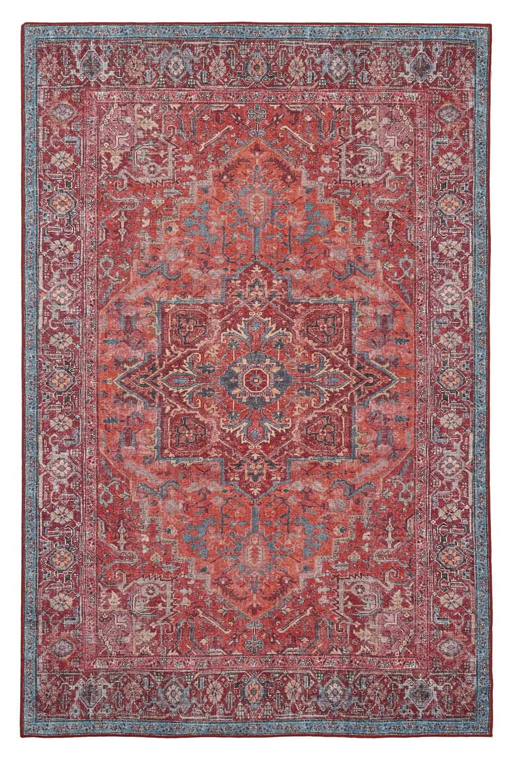 Flatweave rug - Birjand (red)