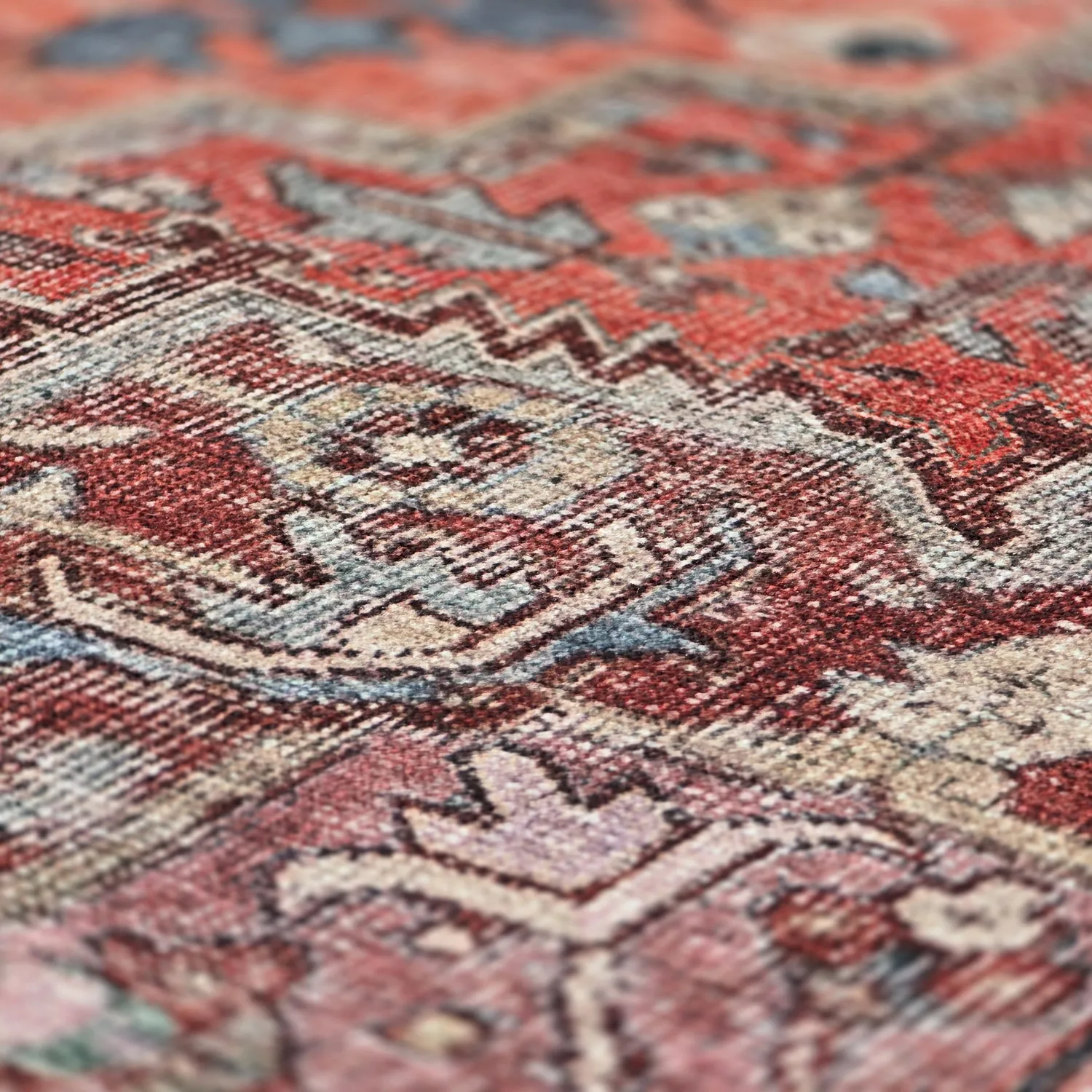 Flatweave rug - Birjand (red)