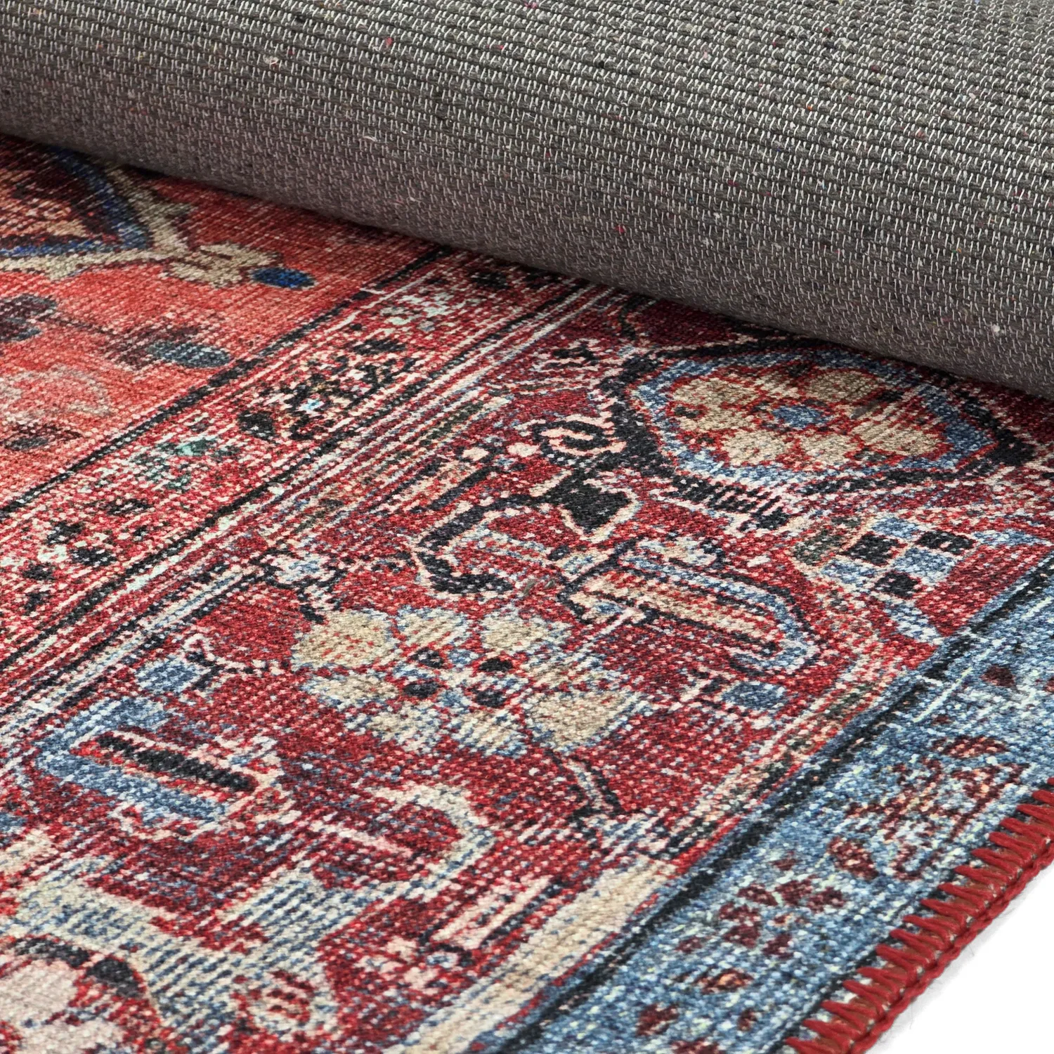 Flatweave rug - Birjand (red)