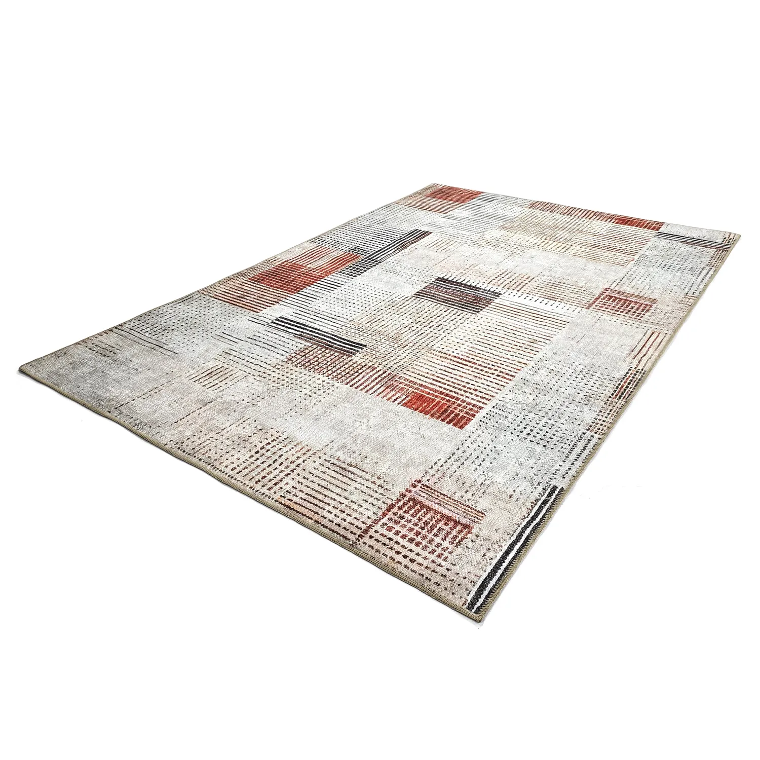 Flatweave rug - Calla (red)