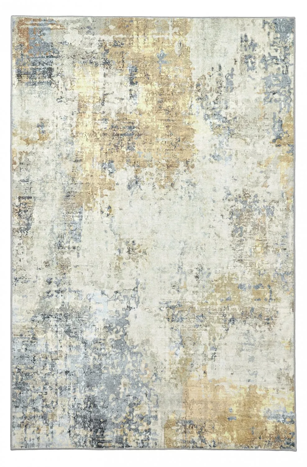 Flatweave rug - Comino (grey/multi)