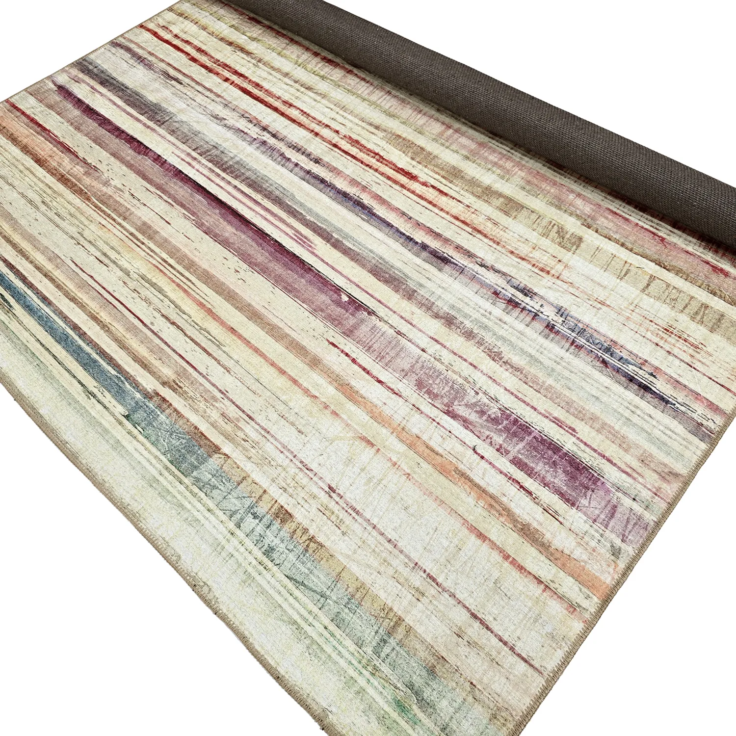Flatweave rug - Delara (beige/multi)