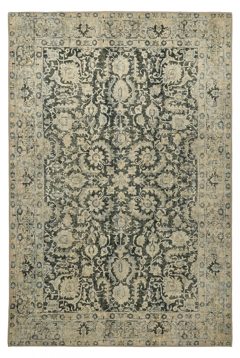 Flatweave rug - Delvar (green)