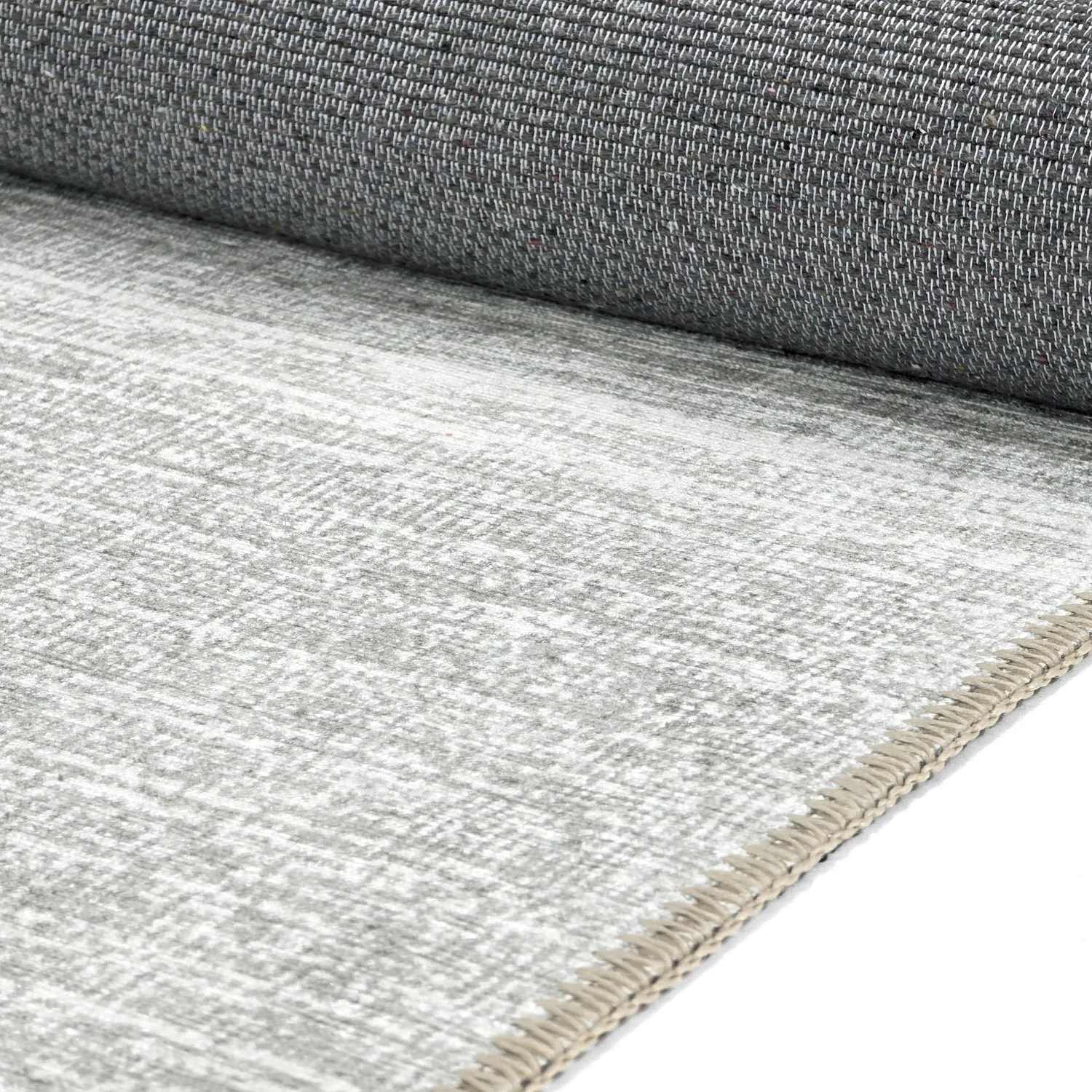 Flatweave rug - Elarion (light grey)