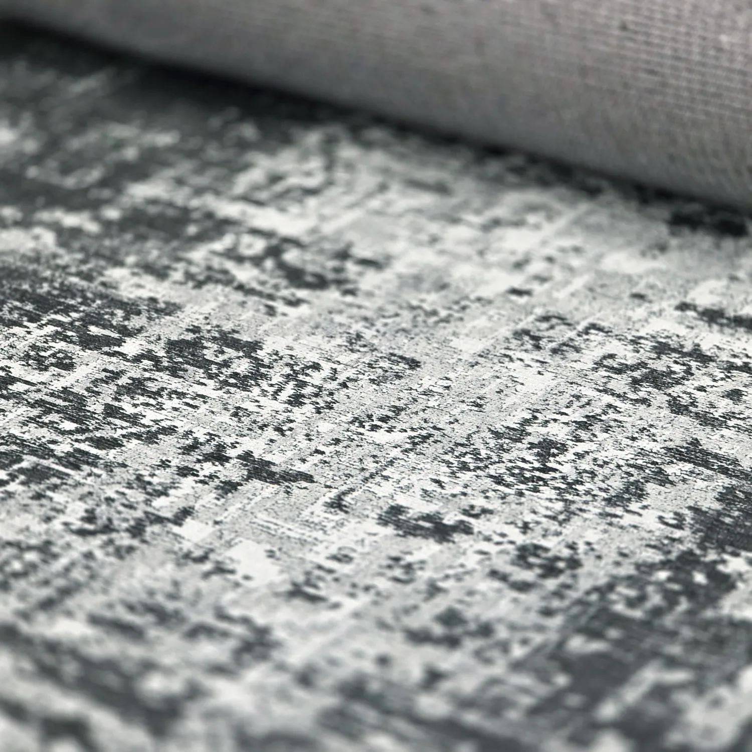 Flatweave rug - Elira (black)