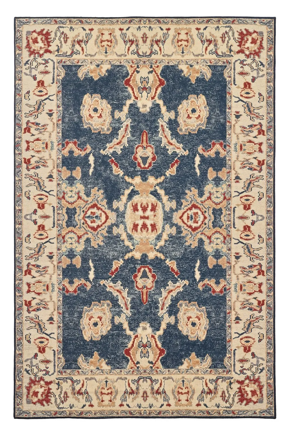 Flatweave rug - Fadarin (blue)